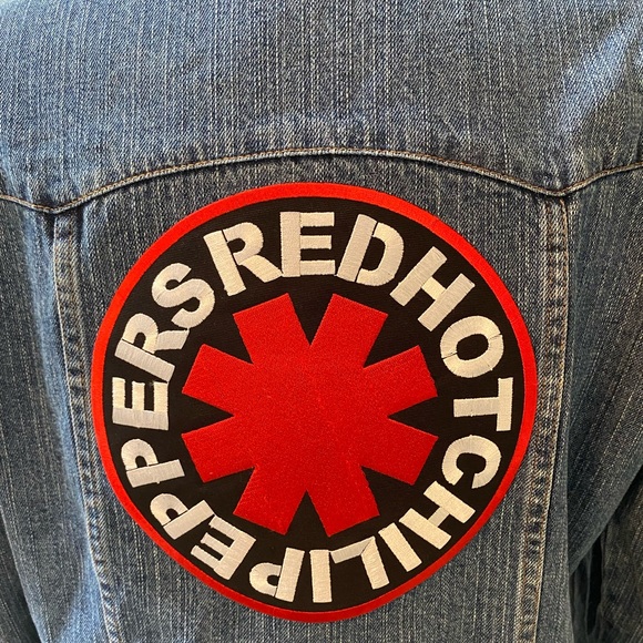Red Hot Chili Peppers jean jacket - Picture 2 of 10